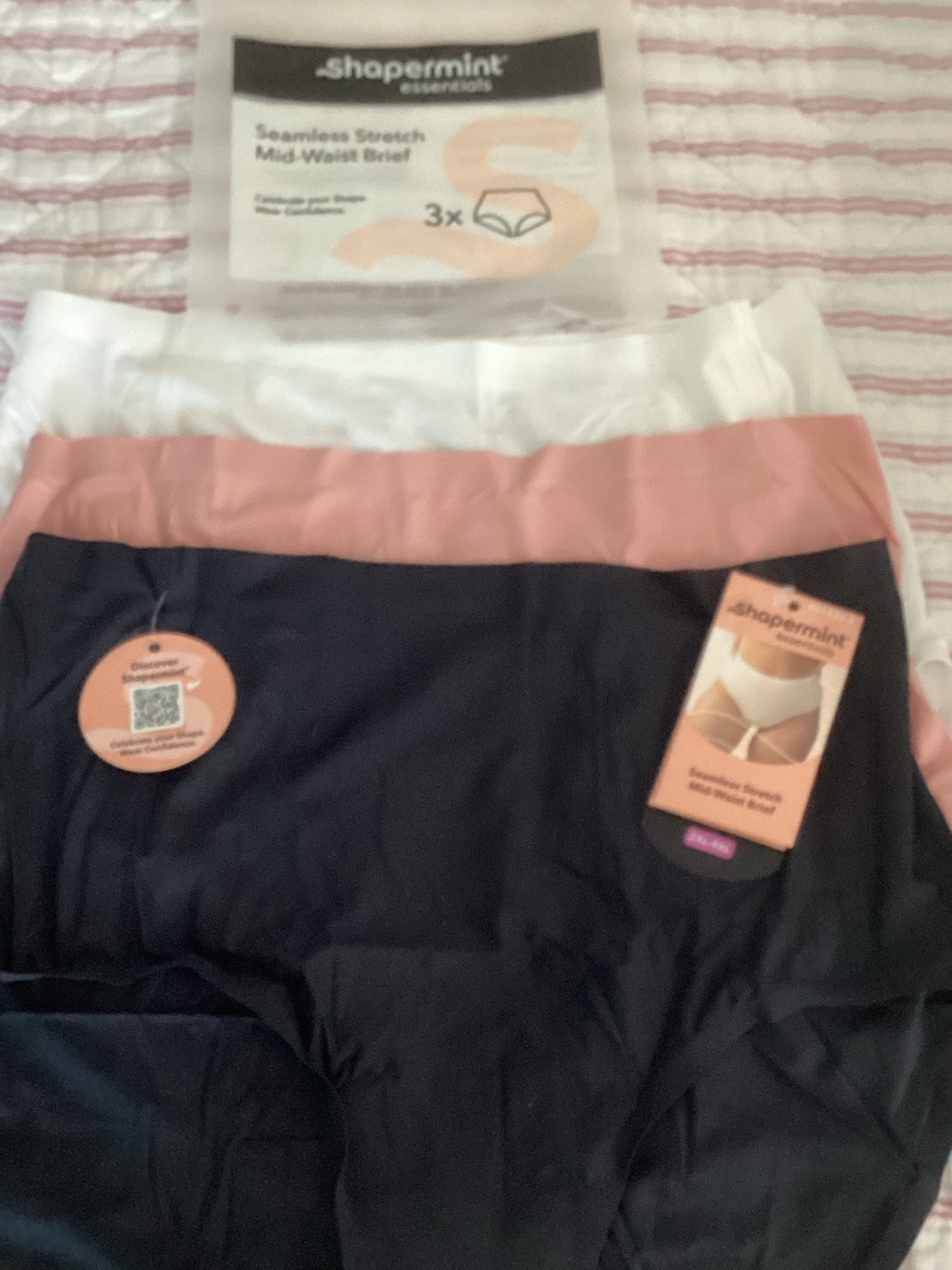 Essentials Black Sports Bra with Pink Band